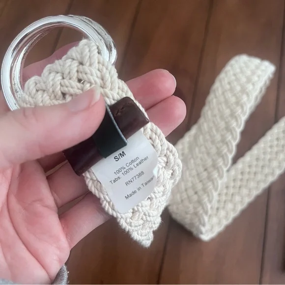 J. Crew (S/M) Woven Belt - Picture 3 of 6